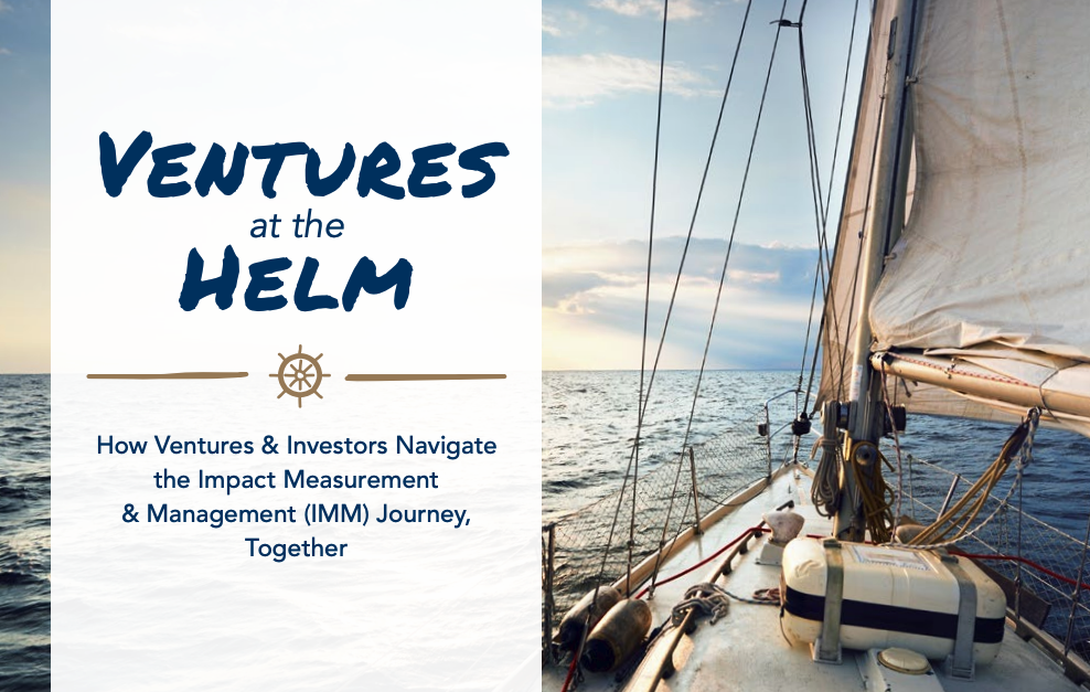 ventures at the helm